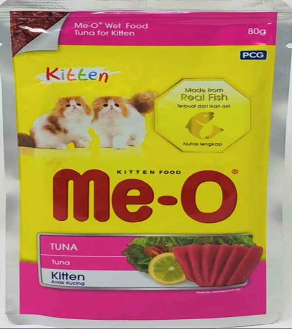 MeO kitten wet tuna 80g 1