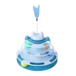 Classical Cat Toy, 4-Tier  Tower of Track  in 10 colors