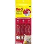 Meo Creamy Treats Tuna Tomato Flavor, Pack of 4, 60gm