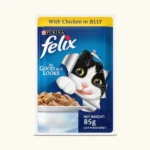 Purina Felix Adult Wet Chicken in Jelly, 85gm
