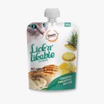 Lick n Lickable Cat Treat, Chicken and Pineapple Recipe, 100gm