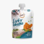 Lick n Lickable Cat Treat, Tuna and pumpkin Recipe, 100gm