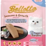 Bellotta Wet food, Immune & Growth, Tuna Loaf Topping Sardine For Kittens, 65gm