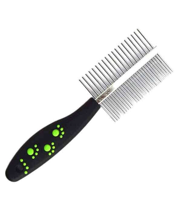 Double Side Steel Needles Dog Comb Pet Rake Comb Hairbrush Grooming for Dogs Cat
