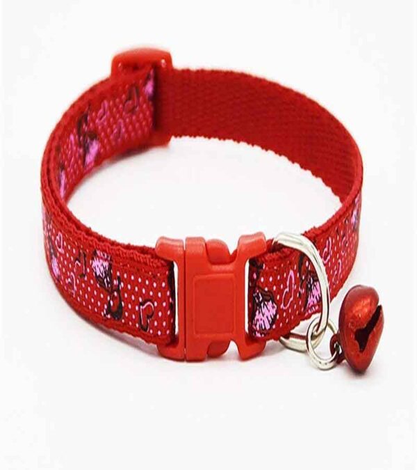 Puppy Collar Red