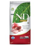FARMINA N and D Prime Dry Cat Food, Adult, Grain-Free, 5 kg, Chicken and Pomegranate