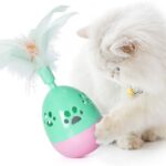Interactive Rolly Polly Tumbler Cat Toy Kitten Toys (Color May Vary)